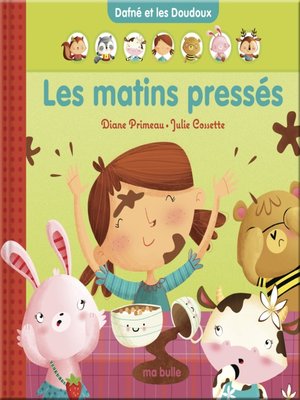cover image of Les matins pressés
